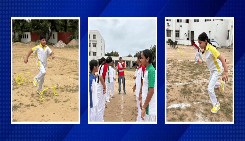 National Sports Day Celebration at CPWS Jodhpur Promotes Fitness & Teamwork